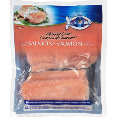 High Liner Market Cuts Salmon Loins 227 g, $3.08/100g