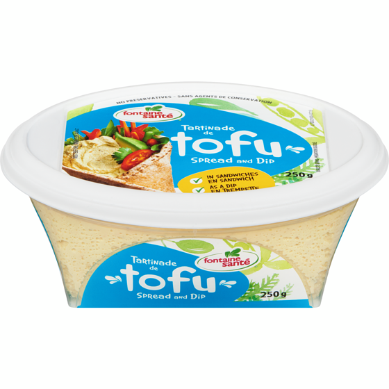 Fontaine Santé Tartinade de tofu 250 g, 1,80 $/100g