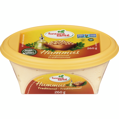 Fontaine Sante Traditional Hummus 260 g, $1.73/100g