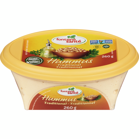 Fontaine Sante Traditional Hummus 260 g, $1.73/100g