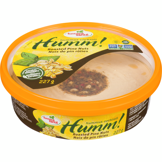 Fontaine Santé Hummus, noix de pin rôties 227 g, 1,98 $/100g