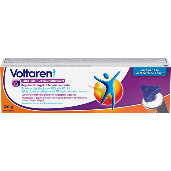 Voltaren Emulgel Emulgel Joint Pain Regular Strength Gel 120 g, $14.58/100g