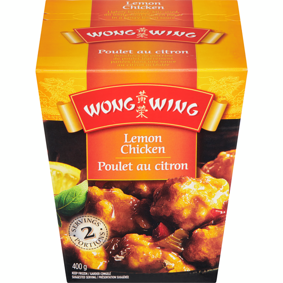 Wong Wing Poulet au citron Wong Wing 400 g, 2,62 $/100g
