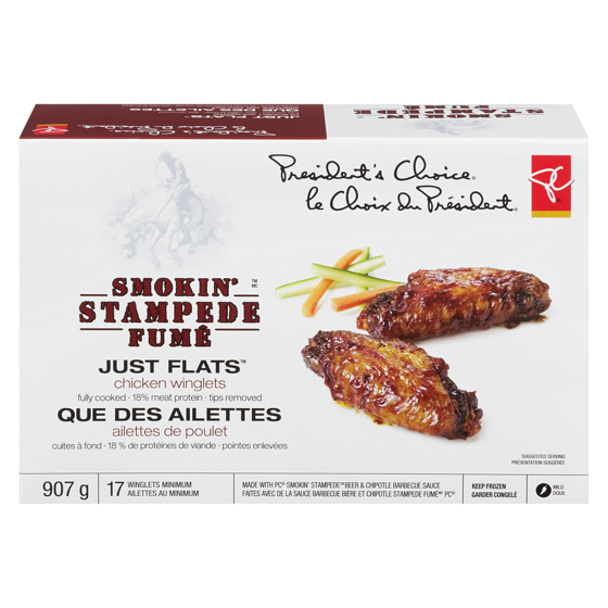 PC Smokin' Stampede Just Flats Gigantico Chicken Winglets PC.ca