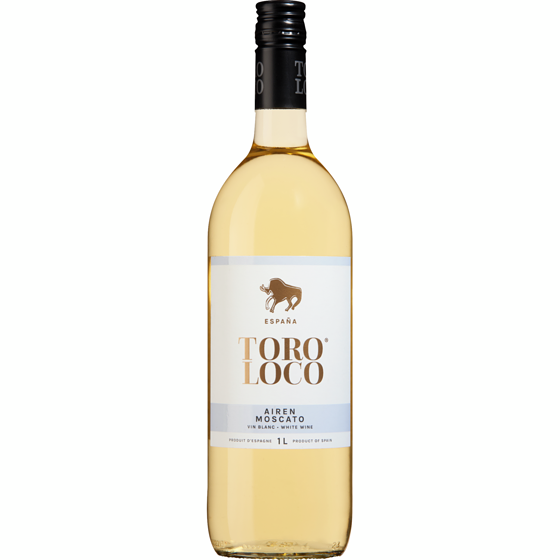 Toro Loco White Wine Espagne (ID required at pick-up) 1 l, $1.30/100ml