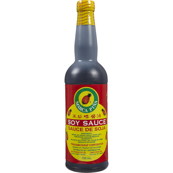 Marca Pina Soy Sauce 750 ml, $0.40/100ml