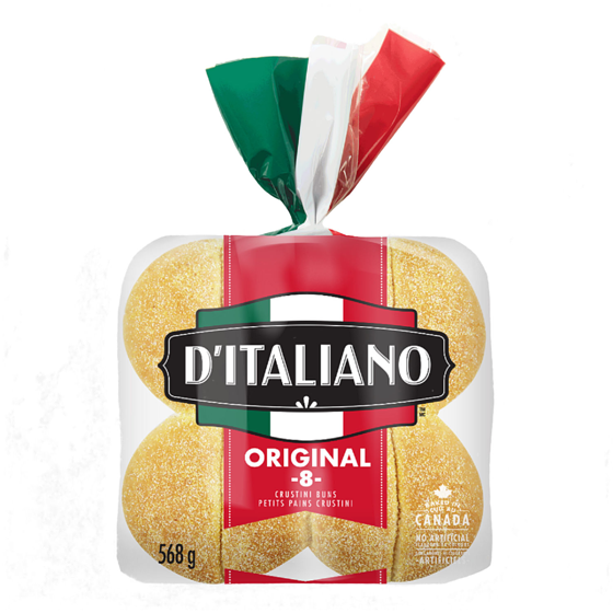 D’Italiano Petits pains crustini original 568 g, 0,79 $/100g