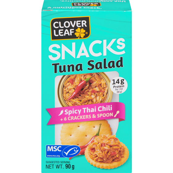 Clover Leaf Tuna Salad Kit, Spicy Thai Chili  90 g, $3.32/100g