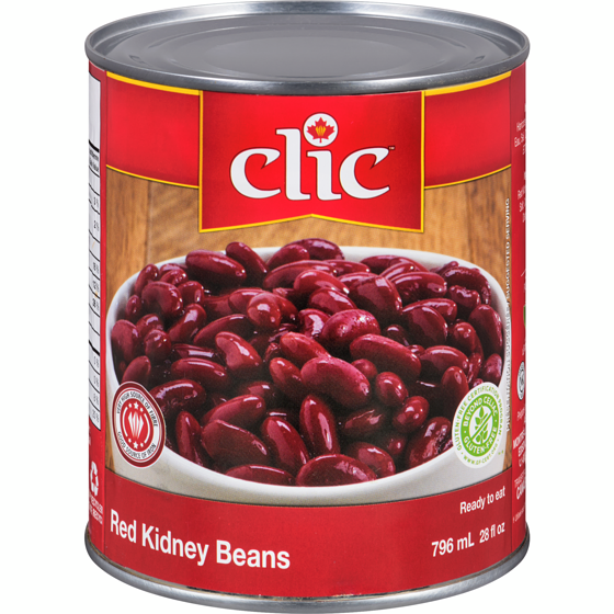 Clic Red Kidney Beans 796 ml, $0.30/100ml