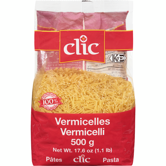 Clic Vermicelli 500 g, $0.56/100g