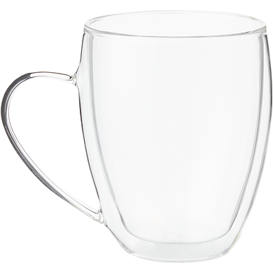 le Choix du Président Grande tasse biseautée en verre à double paroi 1 ea, 12,00 $/1ch