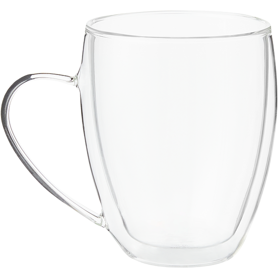 President's Choice Double Wall Glass Taper Mug 1 ea, $12.00/1ea
