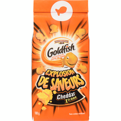 Pepperidge Farm Goldfish  Explosion de saveurs MC Cheddar Extrême (180 g) 180 g, 1,39 $/100g