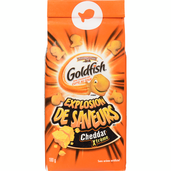 Pepperidge Farm Goldfish  Explosion de saveurs MC Cheddar Extrême (180 g) 180 g, 1,39 $/100g