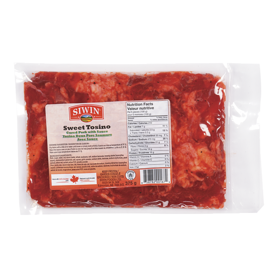 Siwin Sweet Tocino 375 g, $1.46/100g