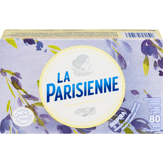 La Parisienne Assouplisseur, Ensoleillé 80 ea, 0,05 $/1ch