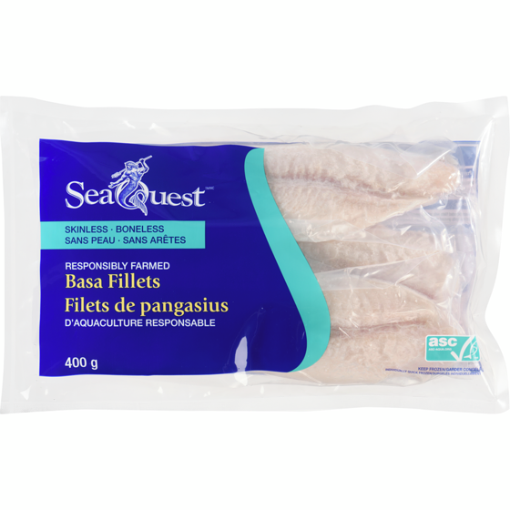 Seaquest Basa Fillets 400 g, $1.87/100g