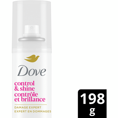 Dove Fixatif coiffant tenue et brillance longue durée 198 g, 4,29 $/100g