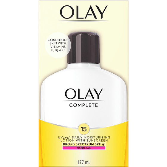 Olay Complete Lotion Moisturizer with SPF 15 Normal, 177 mL 177 ml, $12.99/100ml
