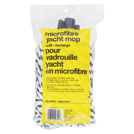 No Name Microfiber Yacht Mop Refill 1 ea, $8.00/1ea