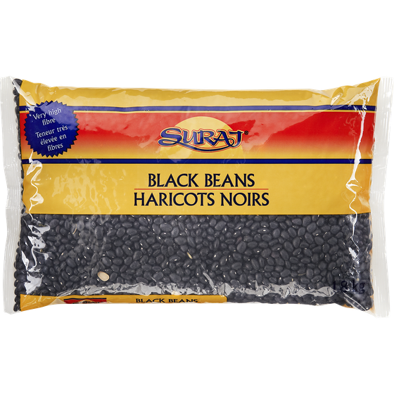 Suraj Haricots noir 1.8 kg, 0,39 $/100g