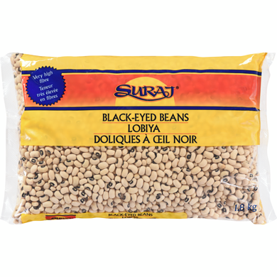 Suraj Black-Eyed Beans 1.8 kg, $0.33/100g