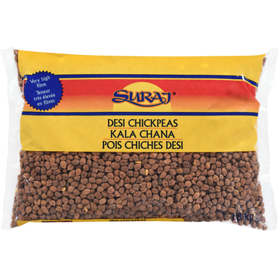 Suraj Kala Channa Desi Chickpeas 1.8 kg, $0.33/100g