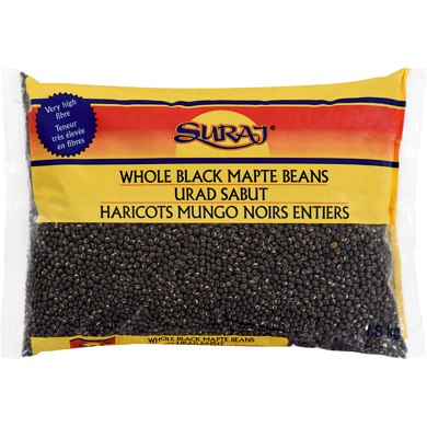 Suraj Whole Black Matpe Beans 1.8 kg, $0.33/100g