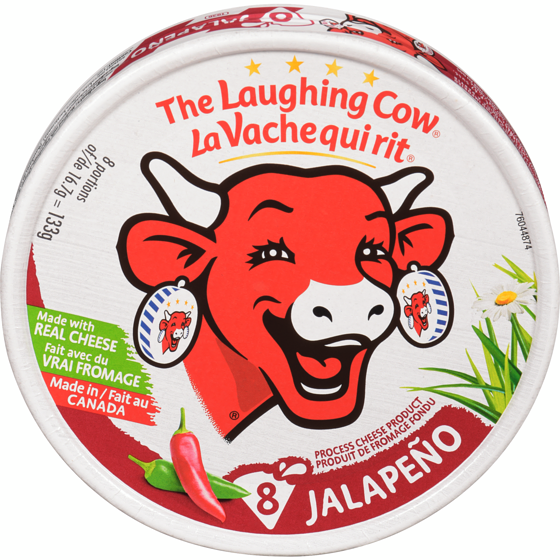 The Laughing Cow Jalapeno 133 g, $4.35/100g