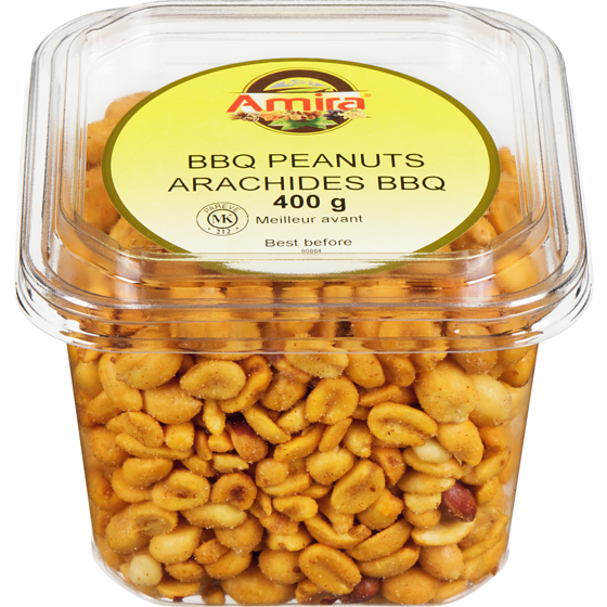 Amira Arachides barbecue 400 g, 1,13 $/100g