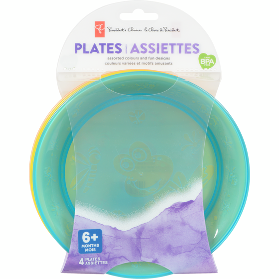 PC Plates For Ages 6+ Months PC.ca