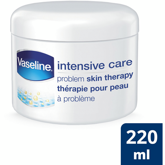 Vaseline Intensive Care Body Cream Problem Skin Therapy, Unscented 220 ml, $3.63/100ml