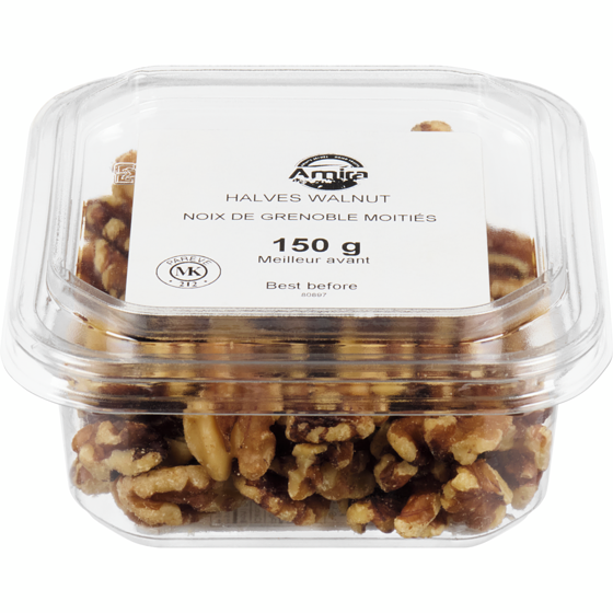 Amira Walnut, Halves & Pieces 150 g, $4.33/100g