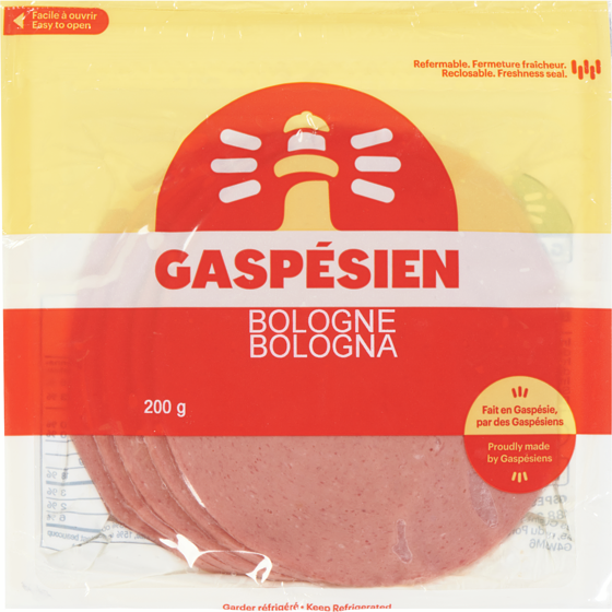 Gaspésien Bologne Super Premium 200 g, 32,45 $/1kg 3,25 $/100g