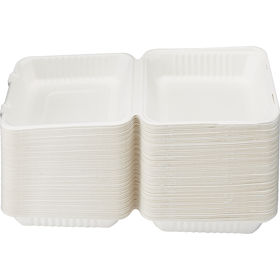 null Emballage double coque compostable 100 ea, 0,45 $/1ch