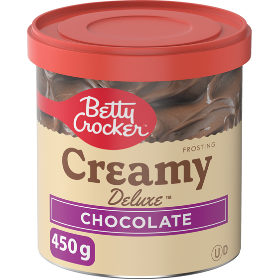 Betty Crocker Creamy Deluxe Frosting, Chocolate 450 g, $0.84/100g