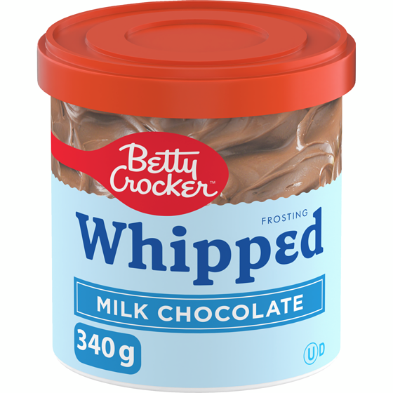 Betty Crocker Whipped Frosting, Milk Chocolate, Gluten Free 340 g, $1.11/100g