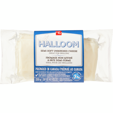 le Choix du Président Fromage non affiné à pâte demi-ferme halloom 250 g, 3,12 $/100g