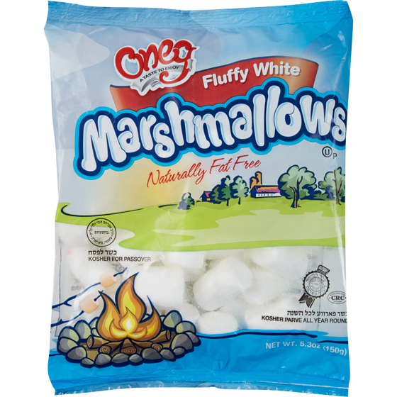 Oneg Marshmallow, Fluffy White 150 g, $2.66/100g