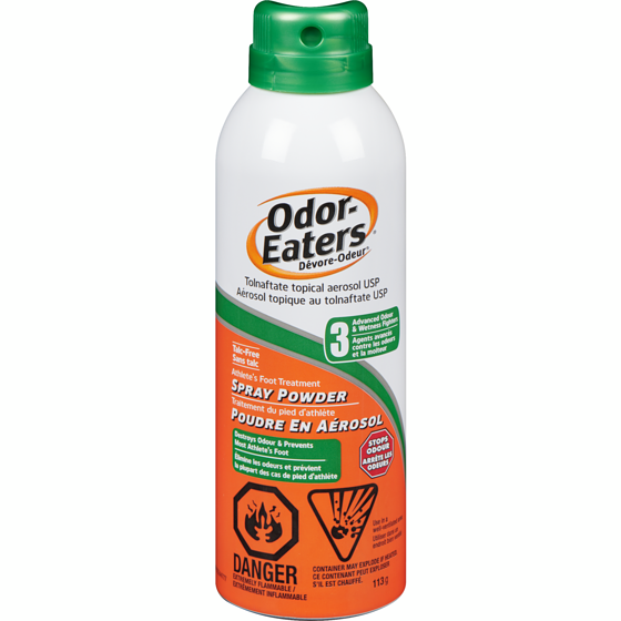 Odor-Eaters Poudre en aérosol Dévore-Odeur 113 ea, 0,08 $/1ch
