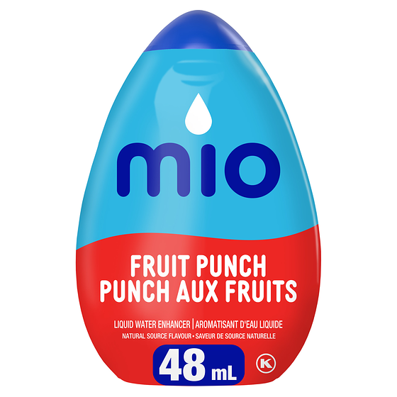MiO Aromatisant d'eau liquide punch aux fruits, bouteille 48 ml, 9,98 $/100ml