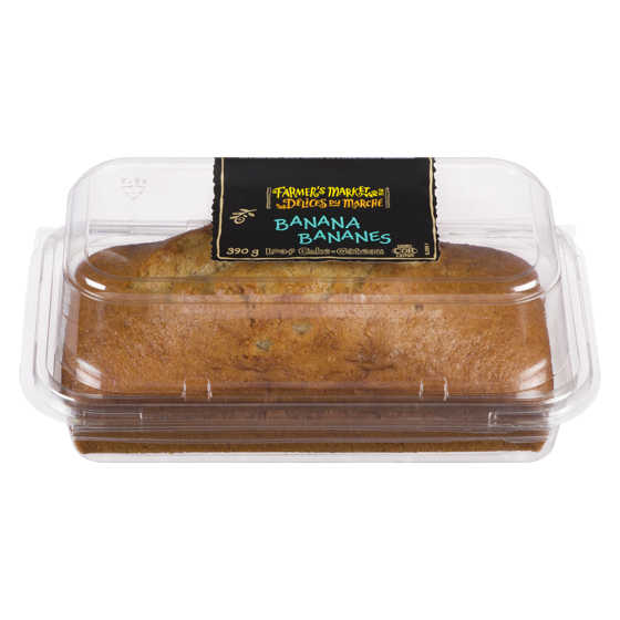 Délices du Marché Quatre-quarts bananes 390 g, 1,79 $/100g