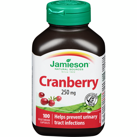 Jamieson Cranberry Capsules, 250 mg 100 ea, $0.15/1ea
