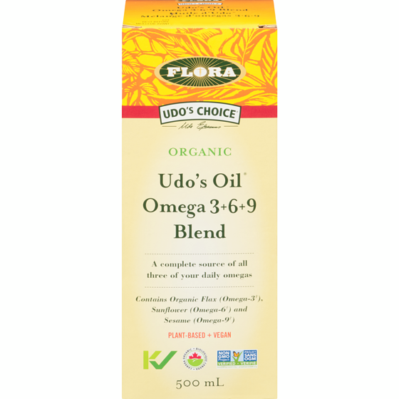 Udo s Choice Omega 3+6+9 Blend Organic 's Oil 500 ml, $5.60/100ml