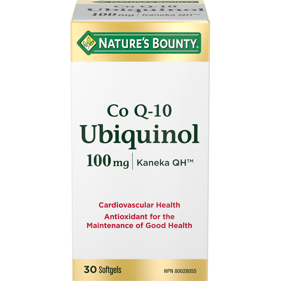 Nature's Bounty Ubiquinol, Co Q-10, 100 mg 30 ea, $1.38/1ea