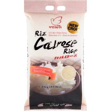 Heiwa Riz calrose 6.8 kg, 0,38 $/100g