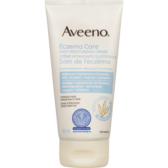 Aveeno Crème hydratante quotidienne Soin de l'eczéma 166 ml, 9,63 $/100ml