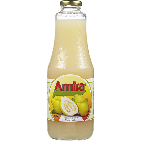 Amira Guava Nectar 1 l, $0.40/100ml