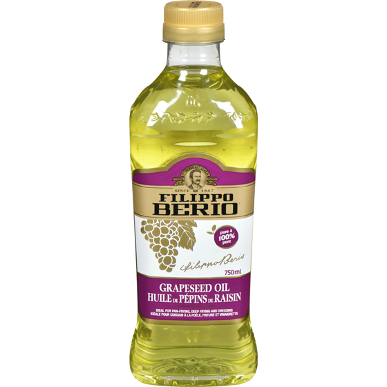 Filippo Berio Huile de pépins de raisin 750 ml, 2,13 $/100ml