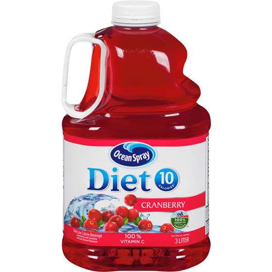 Ocean Spray Diet Cranberry Cocktail 3 l, $0.28/100ml